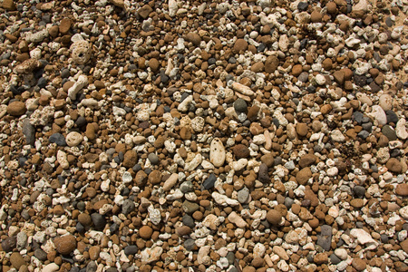 混合物的珊瑚砂和风化火山岩的瓦胡岛