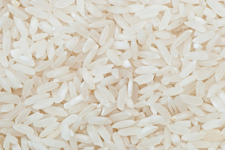 长粒红米长型大米在碗里一盘易碎的长米粒.