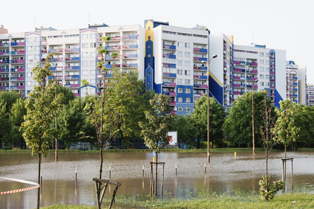 水淹的城市