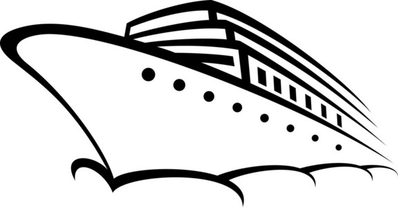 游轮(远洋班轮现代班轮)远洋班轮船船在一天的大太阳和波海景远洋班轮