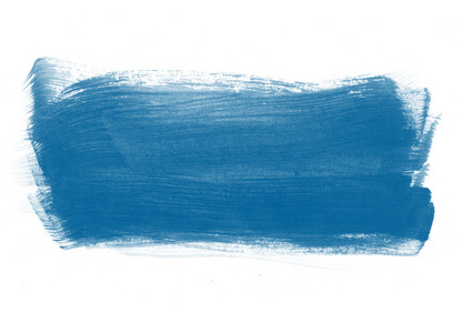 蓝色手绘画笔描边涂抹图片