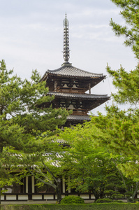 法隆寺奈良，日本