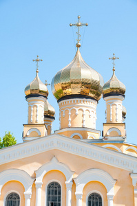 基辅和宗教。在 solomenko 上代祷的圣洁教堂