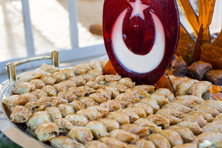 甜的土耳其美食，新鲜作