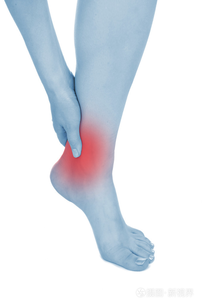 脚疼,显示红色,保持双手