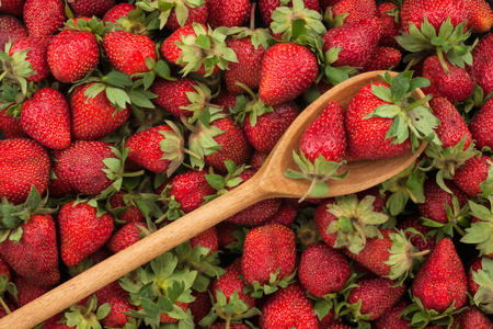 草莓用木勺
