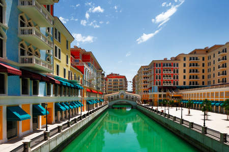 qanat 拉丁, 珍珠岛, 多哈, 卡塔尔照片