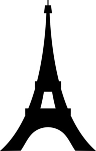 巴黎埃菲尔铁塔设计埃菲尔铁塔图标草图