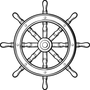 船舵符号图片