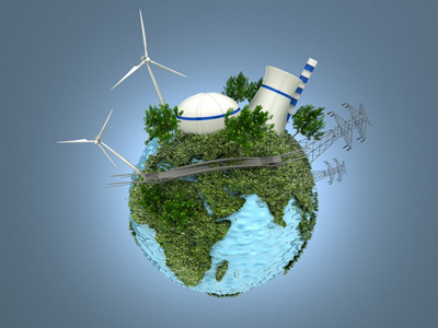 水电绿色能源图片