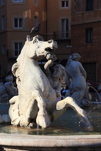 在罗马的喷泉