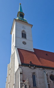 大教堂圣  马丁 1452 年。斯洛伐克布拉迪斯拉