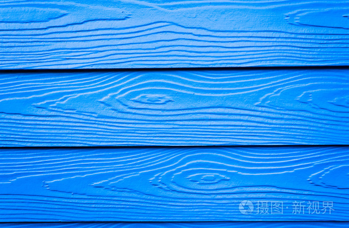 蓝色的木板墙上的图案