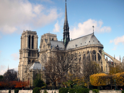 巴黎圣母院巴黎法国