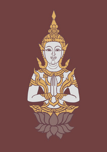 佛图像矢量图照片