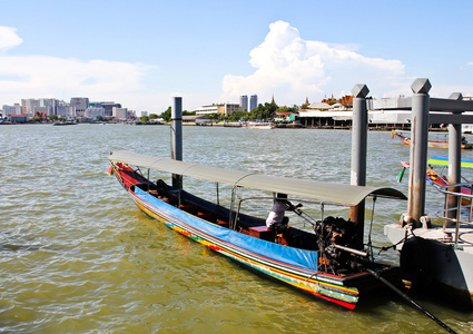 船上湄南河，曼谷，泰国