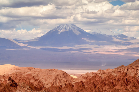 火山在阿塔卡马