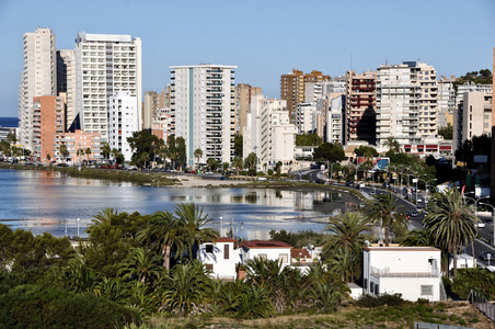 城市的 calpe 视图