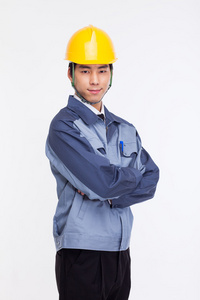年轻的亚洲工程师