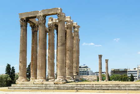 奥林匹亚宙斯，雅典神殿