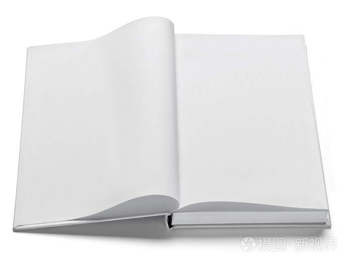 本书的笔记本教科书白空白纸模板