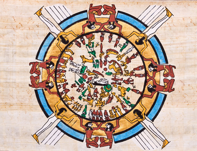 埃及幅抽象画照片