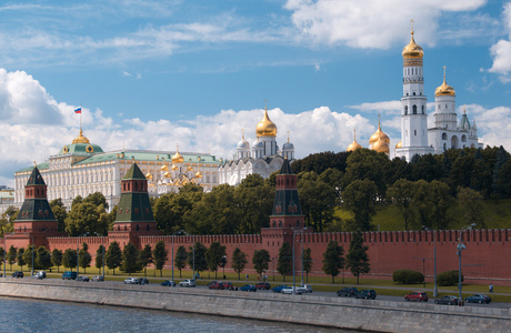 莫斯科克里姆林宫和滨海图片