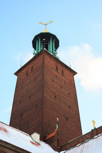 斯德哥尔摩大会堂时钟塔