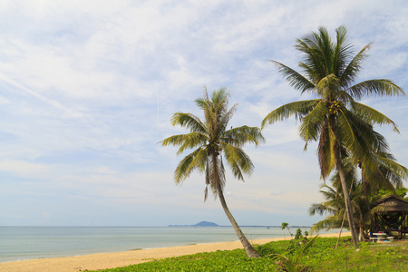 在泰国美丽的热带海滩