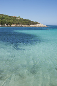 卡拉粒在撒丁岛的海湾