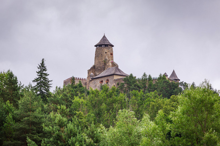 哥特式城堡旧 lubovna
