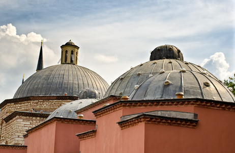 古代的澡堂，伊斯坦布尔的圆顶
