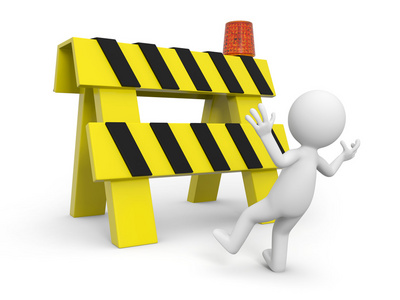 路障路障路障路障路障3d卡通人物在障碍物上跳跃路障3d卡通人物商人