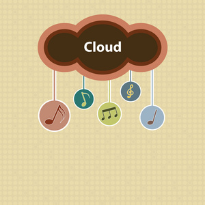 音乐云复古风格