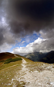 上塔特拉山 ornak 全景