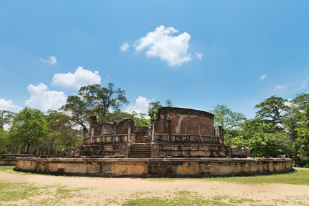 独有的古代斯里兰卡建筑结构