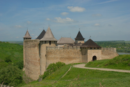 乌克兰西部 霍金斯 中世纪堡垒