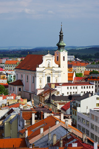 教会在克罗梅日什，捷克共和国