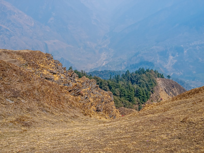喜马拉雅山景观