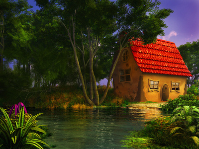 童话般的房子图片