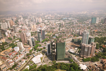 在吉隆坡举行的现代城市