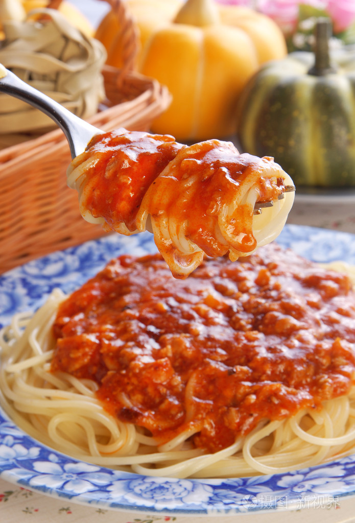 肉酱意大利面