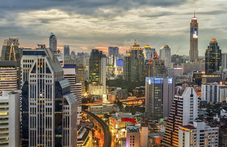 曼谷城市夜景