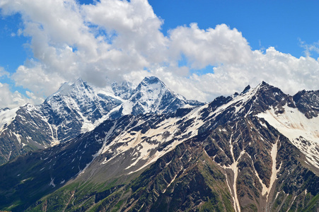 高加索山的高峰