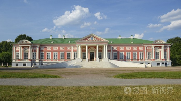 宏伟的宫殿，地产 kuskovo 伯爵 sheremeteva，莫斯科俄罗斯