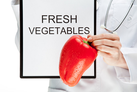 医生建议吃新鲜的蔬菜