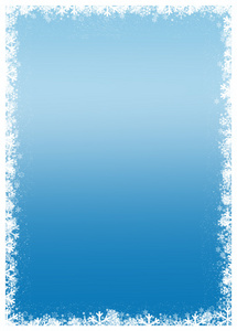 抽象冬季蓝色背景