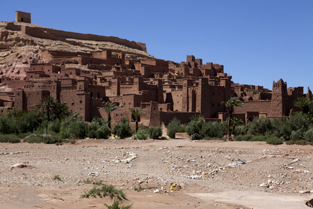 ait 本 haddoukasbah 老城的中央摩洛克