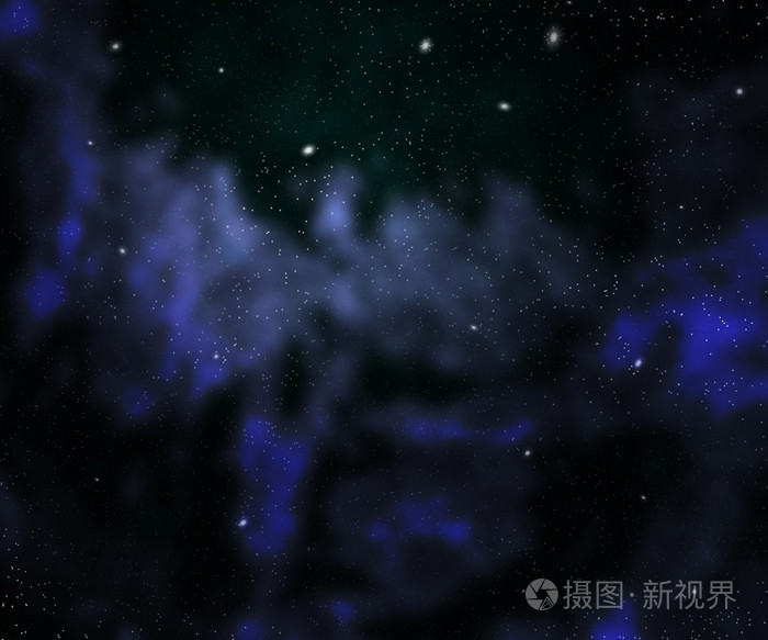 黑暗星云外层空间背景