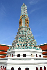 phra atsada maha chedi，泰国，瓦特phra kaew